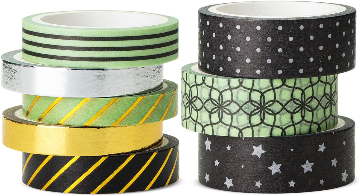 Mr. Pen- Washi Tape Set, 21 Rolls, Assorted Sizes, Floral