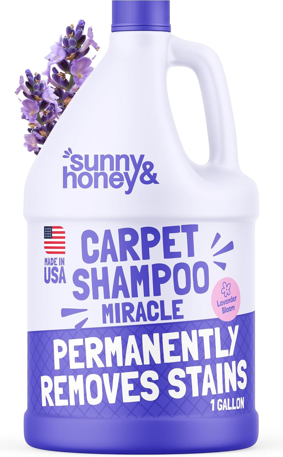 Sunny & Honey Carpet Cleaner Shampoo Solution for Machines, 32floz Summer