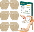 ZUCNANA Ball of Foot Cushions, Gel Shoe Inserts Heel Inserts Women 2 Pairs