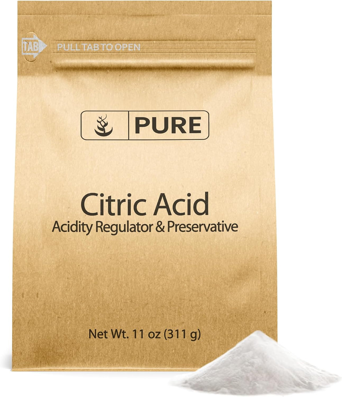 Pure Original Ingredients, Citric Acid, 2 Lb