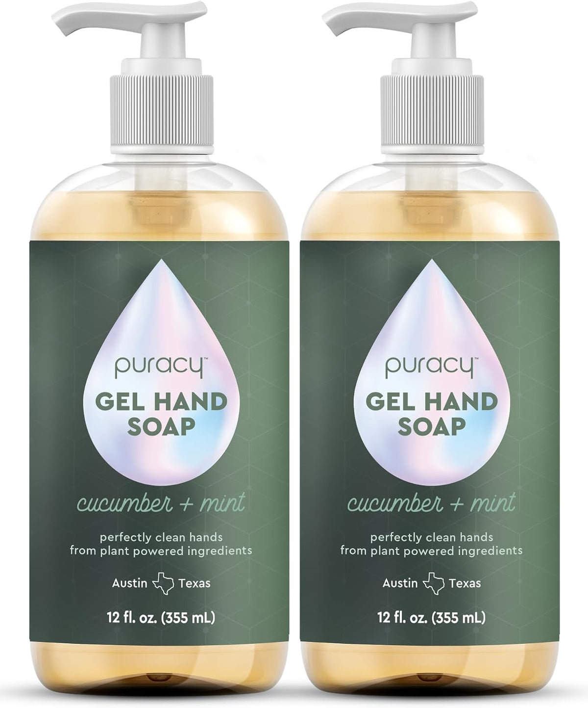 Puracy Organic Hand Soap, Professional Hand Washers We've All Become, Moisturizing Natural Gel Hand Wash Soap, Liquid Hand Soap Refills for Soft Skin (Refill Lavender & Vanilla, 48 Ounce)