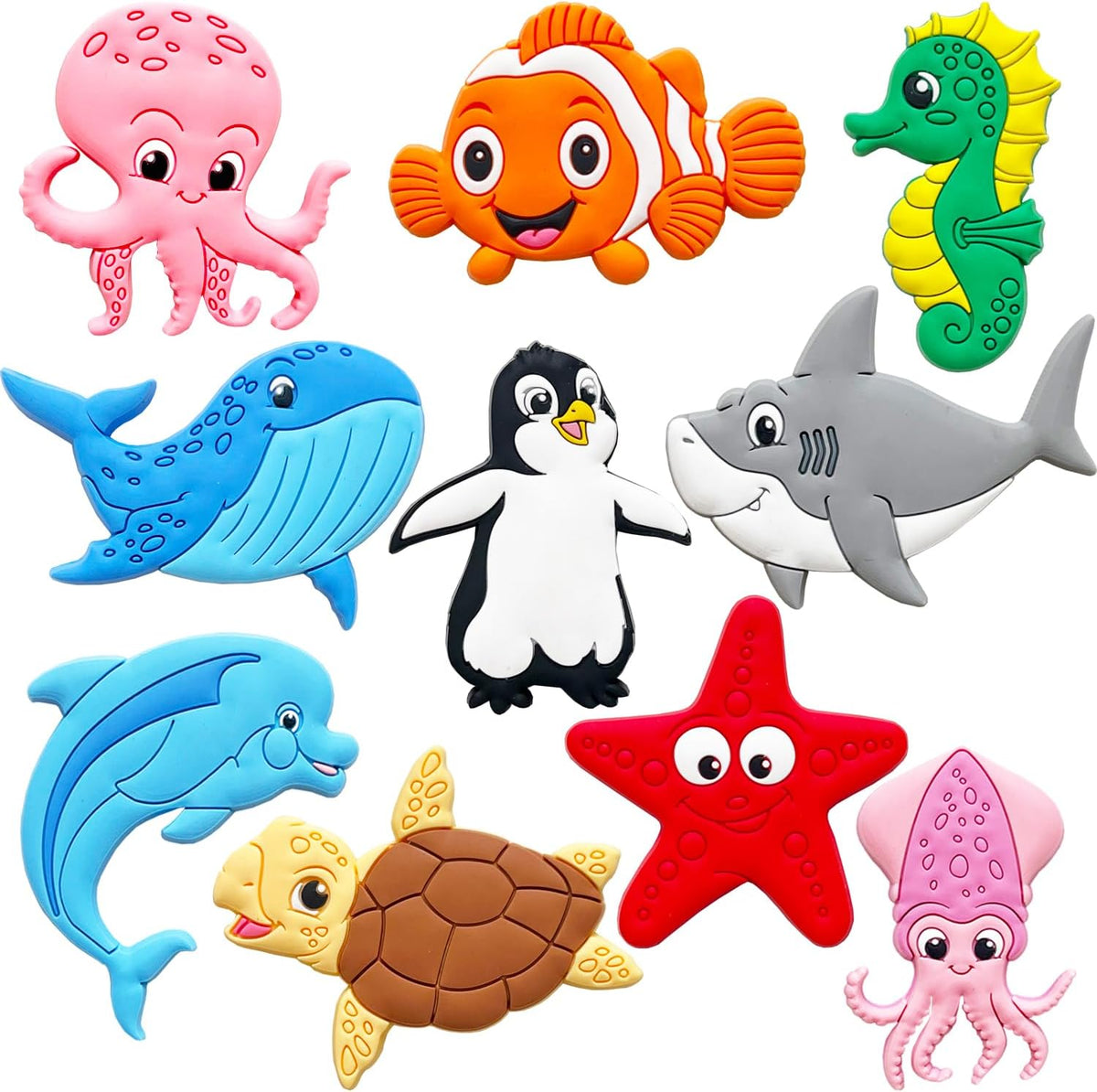 Refrigerator Magnets for Toddlers Farm Animals - Big Rubber Toddler Fridge Magnets for Kids - Learning Preschool Baby Magnet for Refrigerator and Whiteboard - Cute Kid Magnetic Animal Toys Gifts