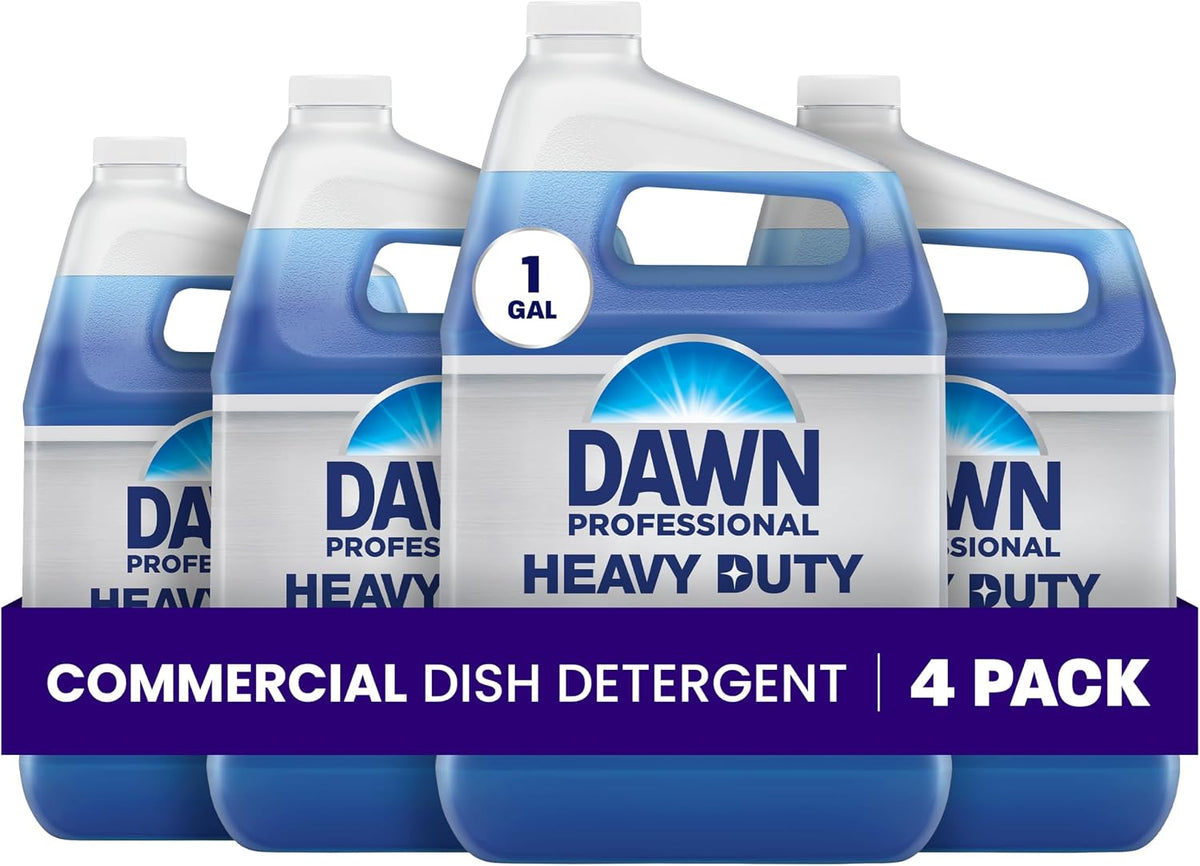 Dawn PRO Heavy Duty Manual Pot & Pan Detergent, Dish Soap (1 gal, 2 pack)