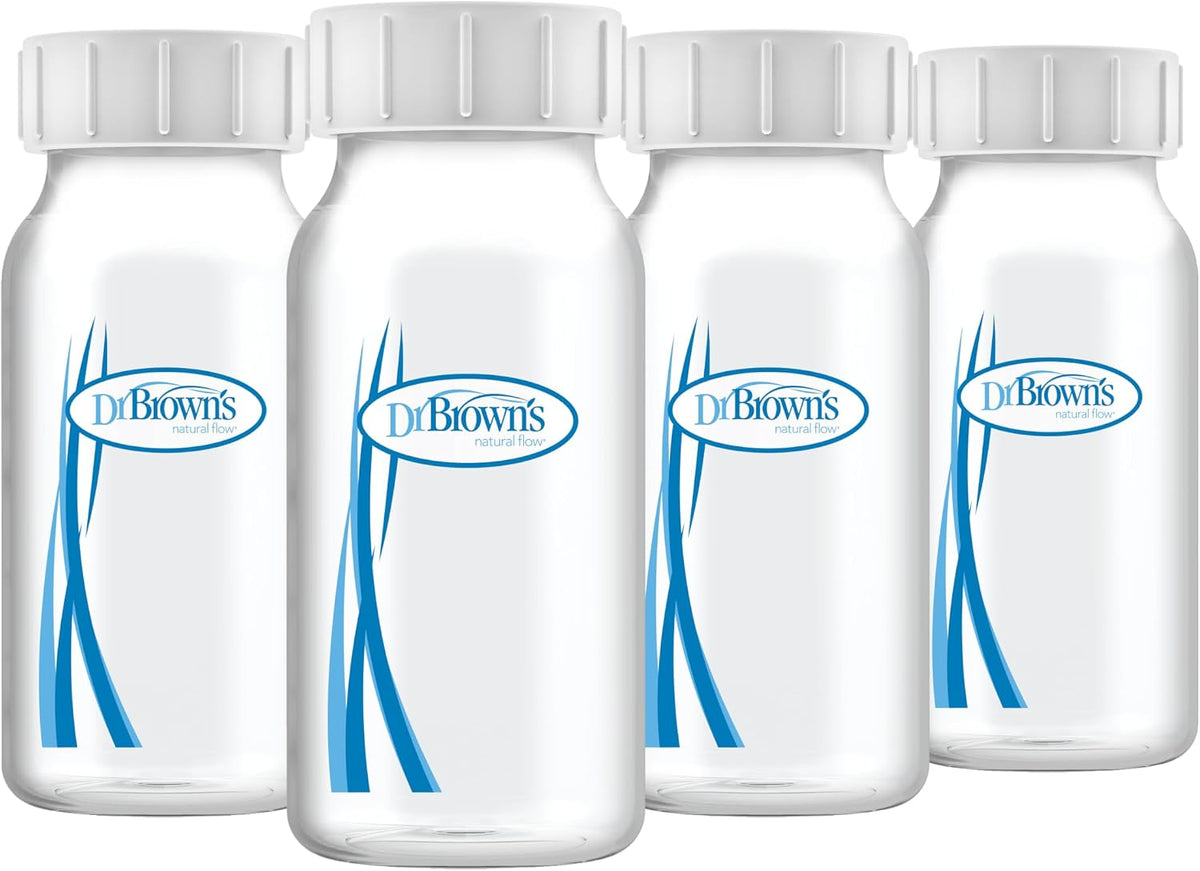 Dr. Brown's Breast Milk Collection Bottles, 4-Pack