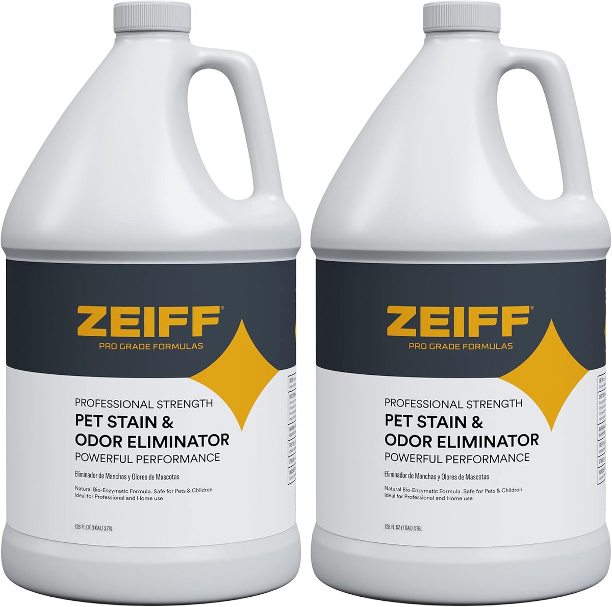Zeiff Pro-Grade Multi-Purpose Probiotic Enzyme Cleaner - Pet Stain and Odor Remover, Drain Cleaner - Powerful Cleaning & Odor Eliminating Formula For Professional & Home Surfaces - 32 Ounce