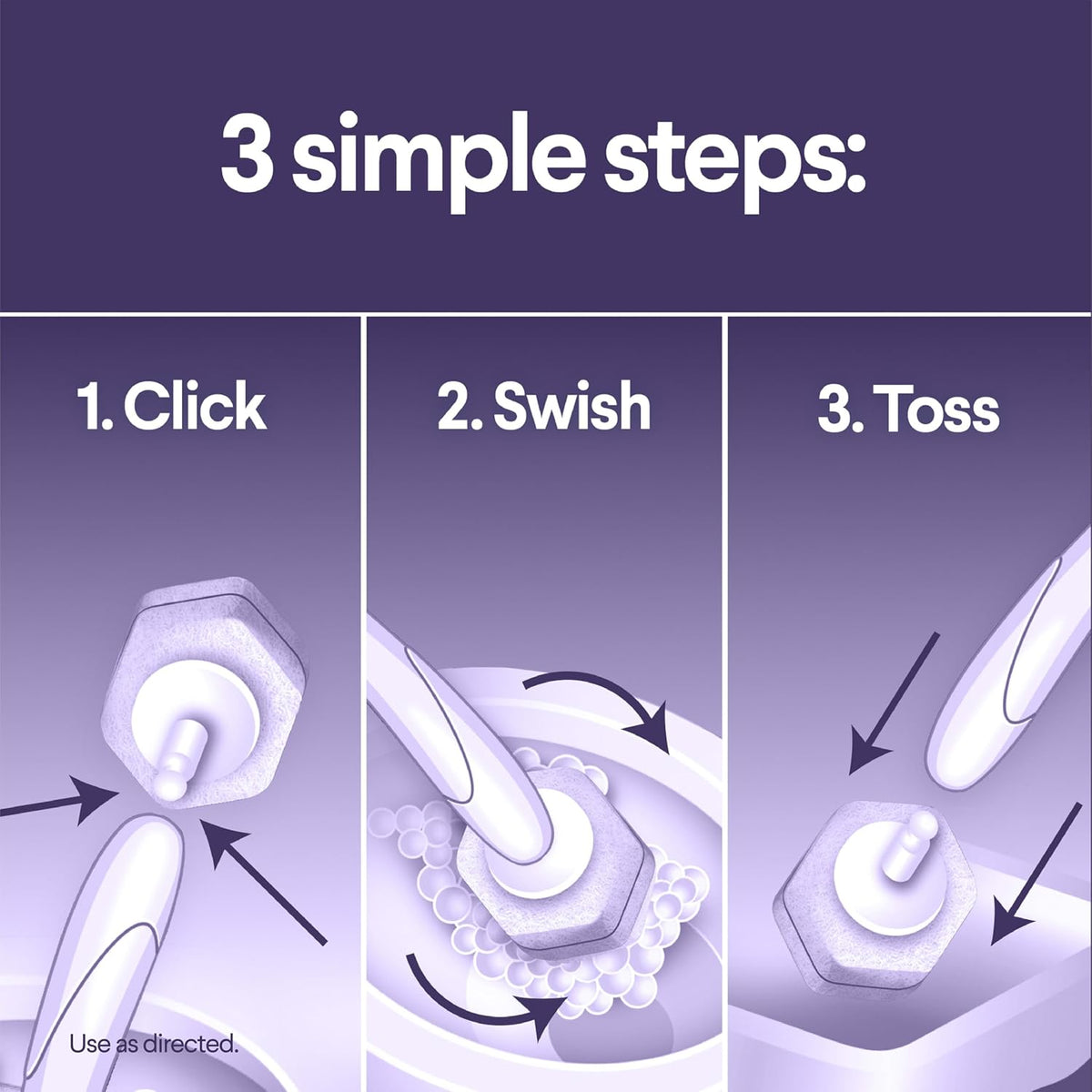 Clorox Scentiva ToiletWand Refills, Lavender and Jasmine, 10 Count