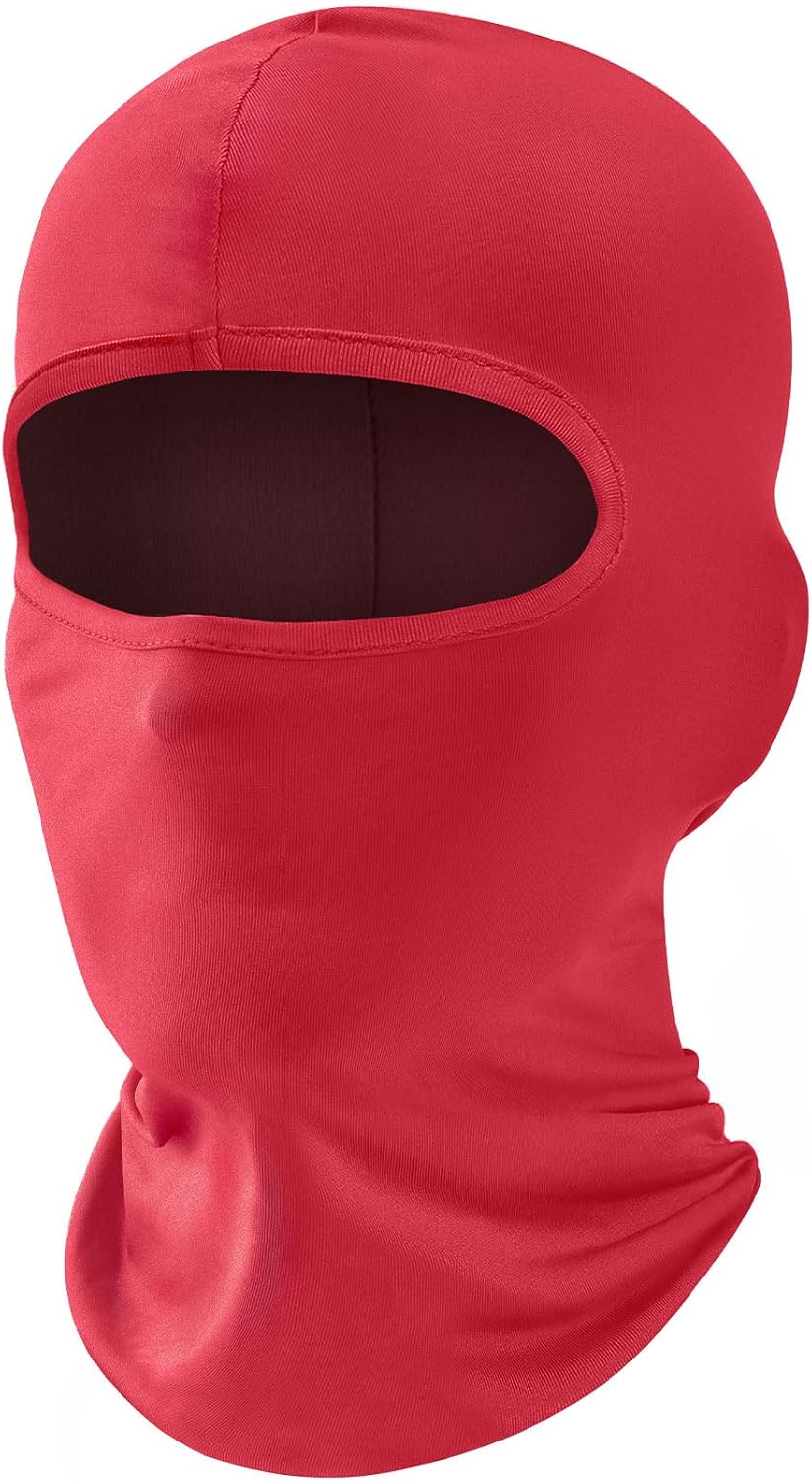 Fuinloth Balaclava Ski Mask, Motorcycle Summer Thin Cooling UV Protection