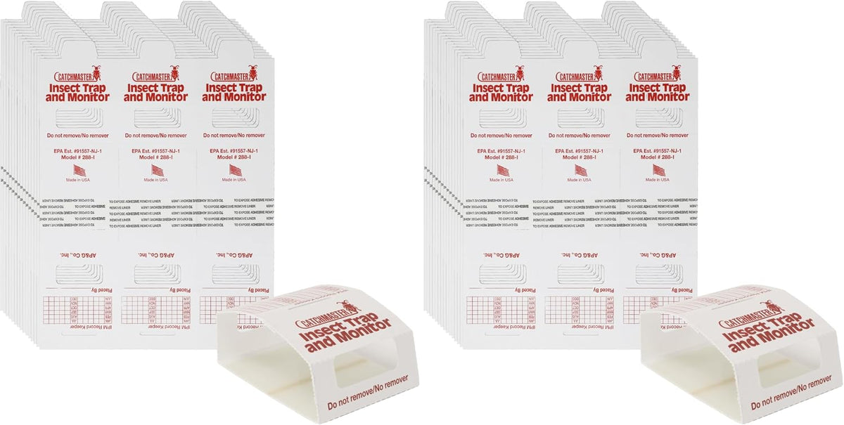 Catchmaster Spider, Roach & Insect Glue Traps, 45 Sticky Traps Indoor