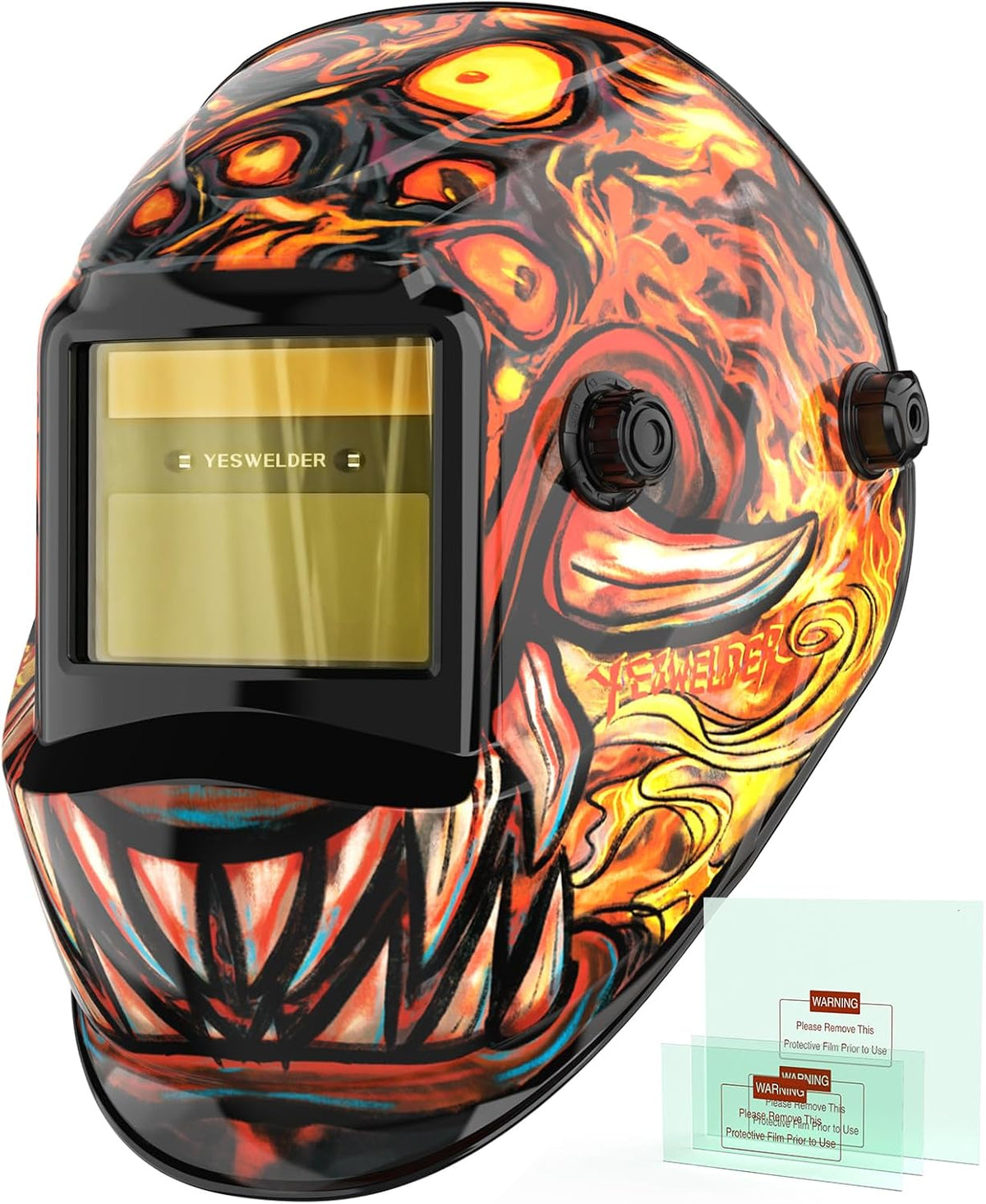 YESWELDER Auto Darkening Welding Helmet 1/1/1/1 True Color, LYG-L600A