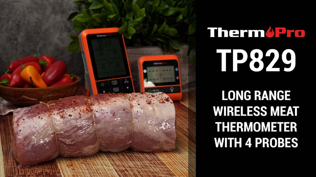 TempPro TempSync 1000FT Wireless Meat Thermometer for Grilling and Smoking