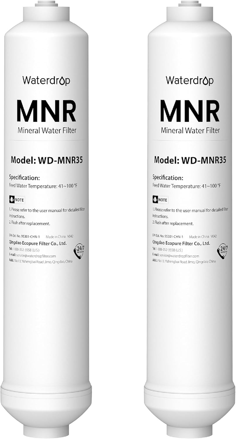 Waterdrop MNR35 Remineralization Filter Compatible with Undersink RO System