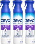 Zevo Flying Insect Bug Aerosol Spray, Kills Flies & Fruit Flies, 3 Bottles