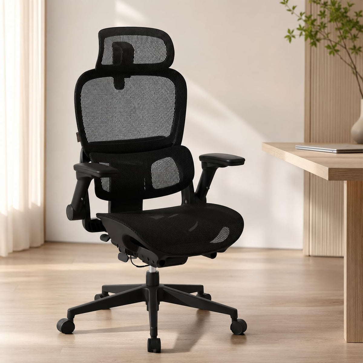 SIHOO M18 Ergonomic Office Chair, Mesh Back Desk Chair with Headrest