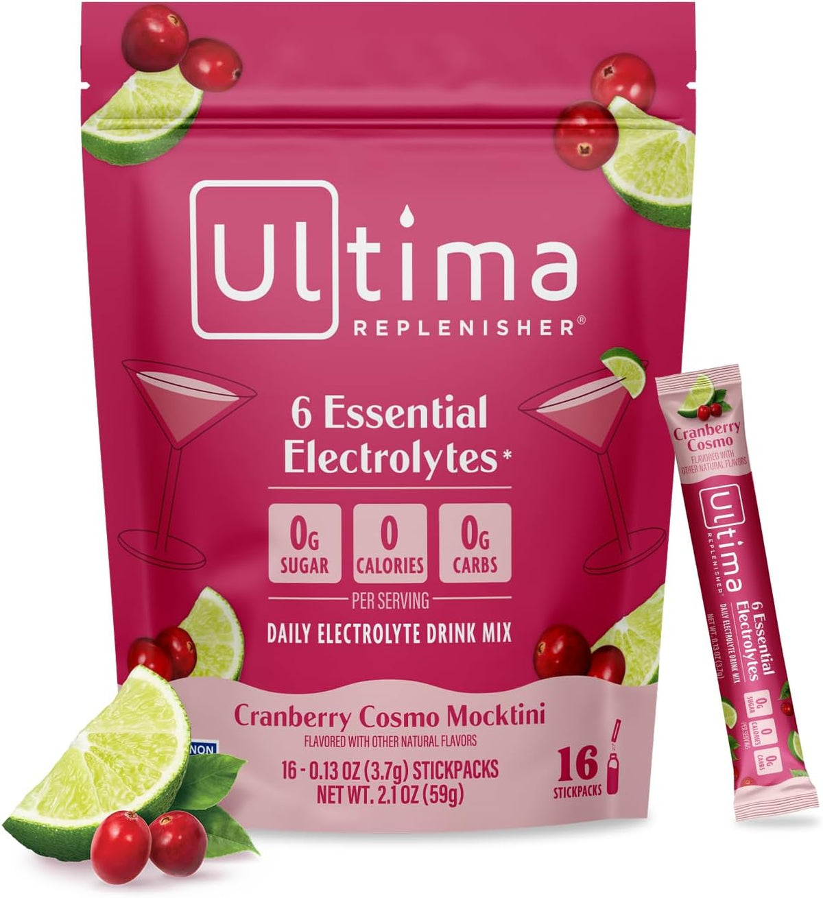 Ultima Replenisher Original Variety Electrolyte Packets, 20 Stickpacks