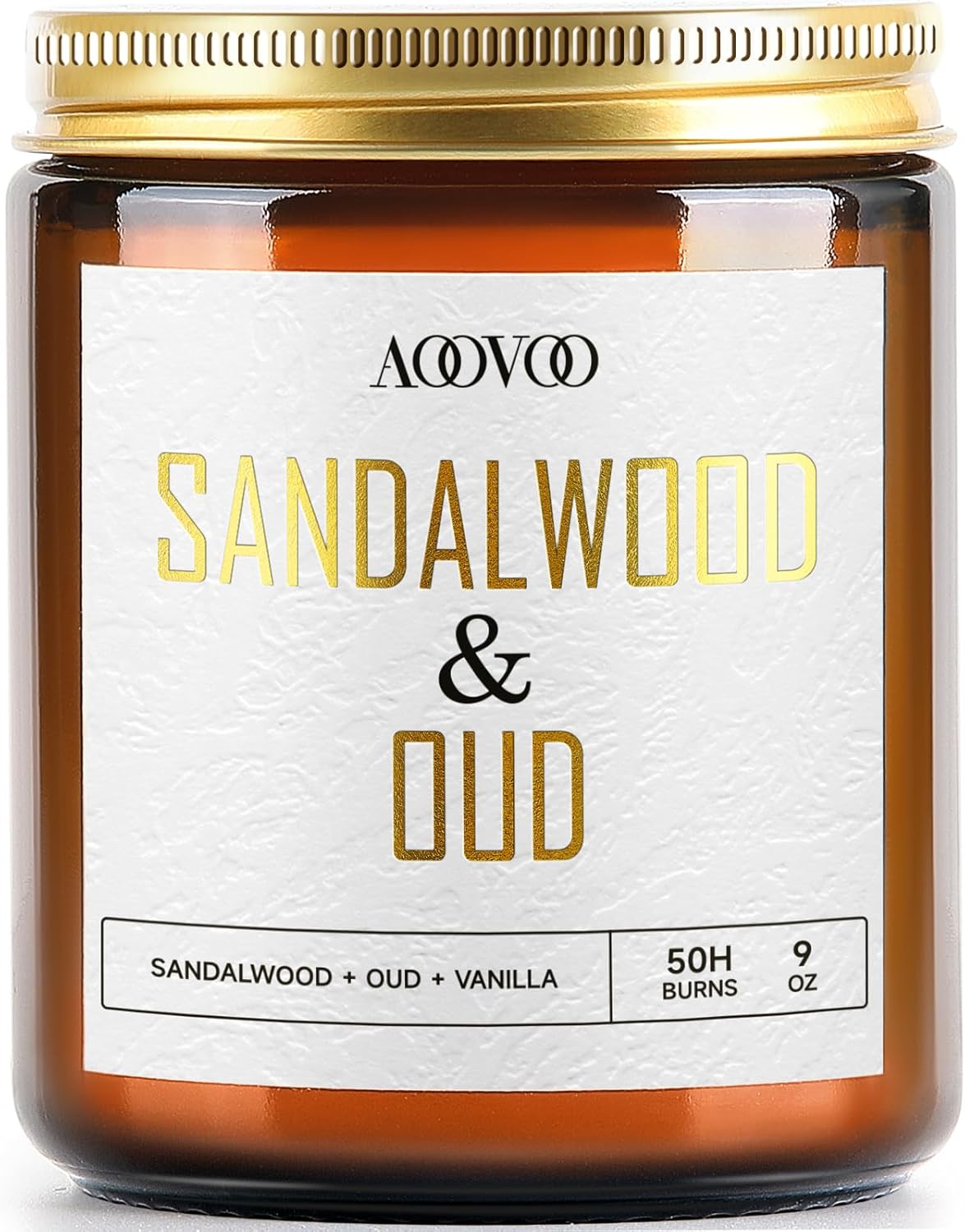AOOVOO Coconut Vanilla Candles - 9 oz Scented Candles