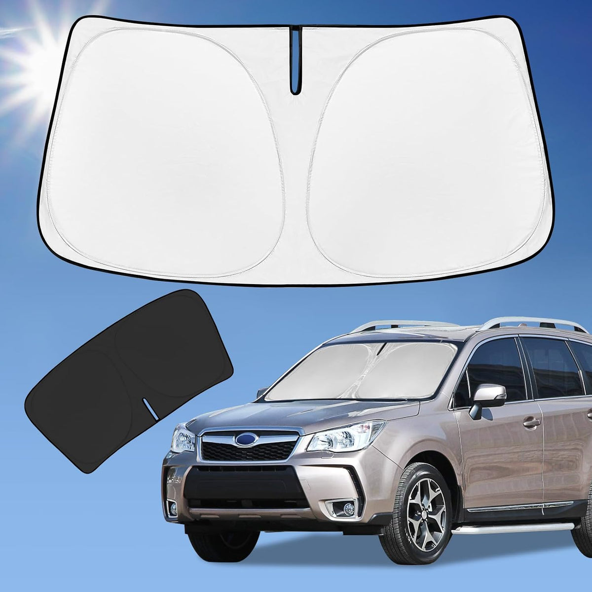 for Toyota Tacoma 2016-2024 2025 2026 Sun Shade Sunshade Windshield Cover