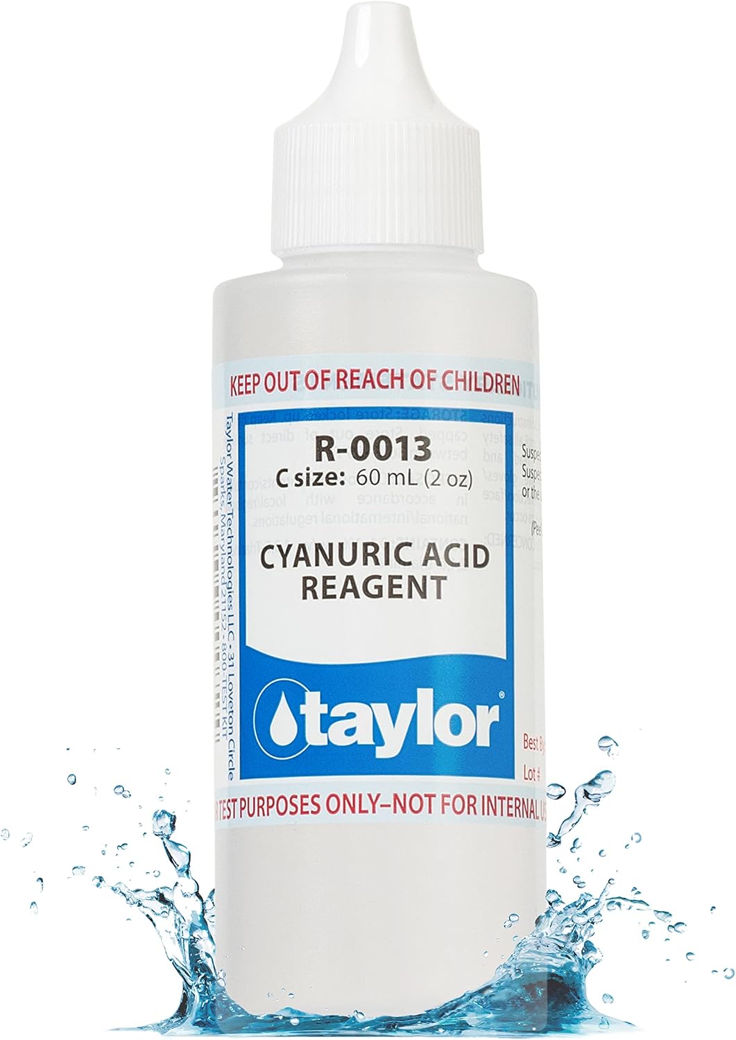Taylor Technologies R-0013-C, Cyanuric Acid Reagent, 2 Ounce