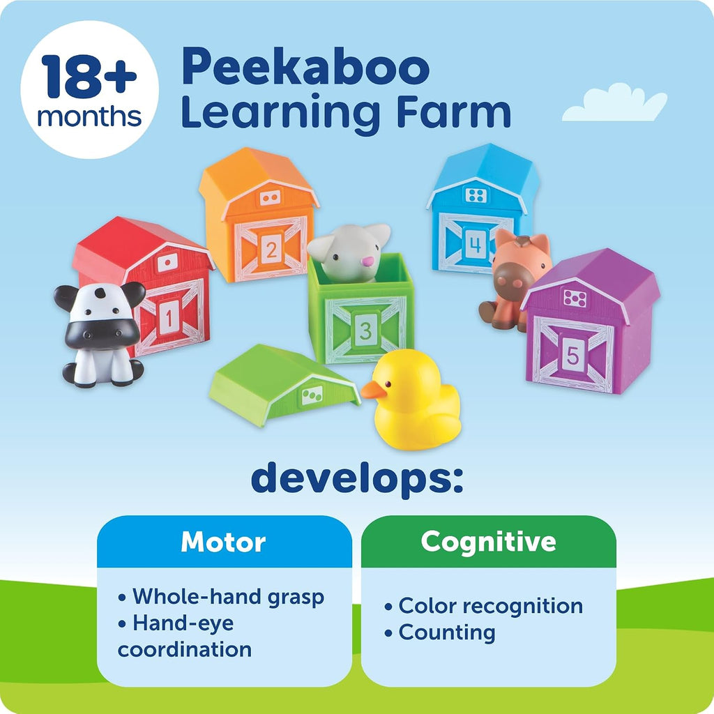 Learning Resources Peekaboo Learning Farm