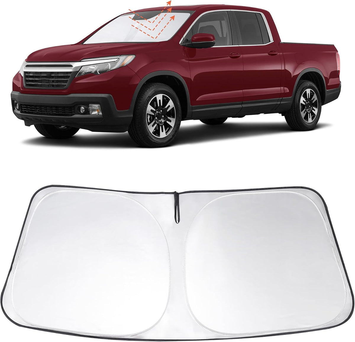 Windshield Sun Shade for 2015-2026 Ford F150 F-150 Accessories