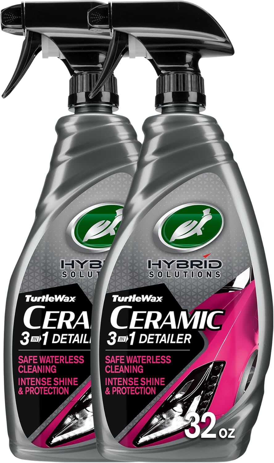 Turtle Wax Hybrid Solutions Ceramic 3-in-1 Car Detailer, 32 oz. (Pack of 1)