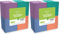 Amazon Basics Facial Tissues with Lotion, 2-Ply, 1350 Count (18 Packs of 75), Cube Box, (Packaging May Vary)