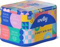 Welly Comprehensive First Aid Kit - FSA Eligible - Adhesive Bandages, Tape and Non-Stick Pads, Butterfly Strips, Cleansing Wipes, Ointments, Gauze, and More - 240 Pieces