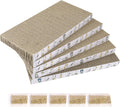 PatiencET Cat Scratch Pad with Box, 4 Pack Cardboard Scratcher Lounge Bed