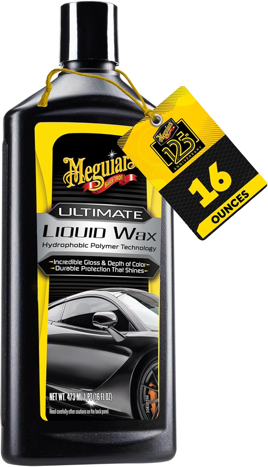Meguiar’s Ultimate Polish, High-Gloss Polish for a Show Car Shine, 16 oz