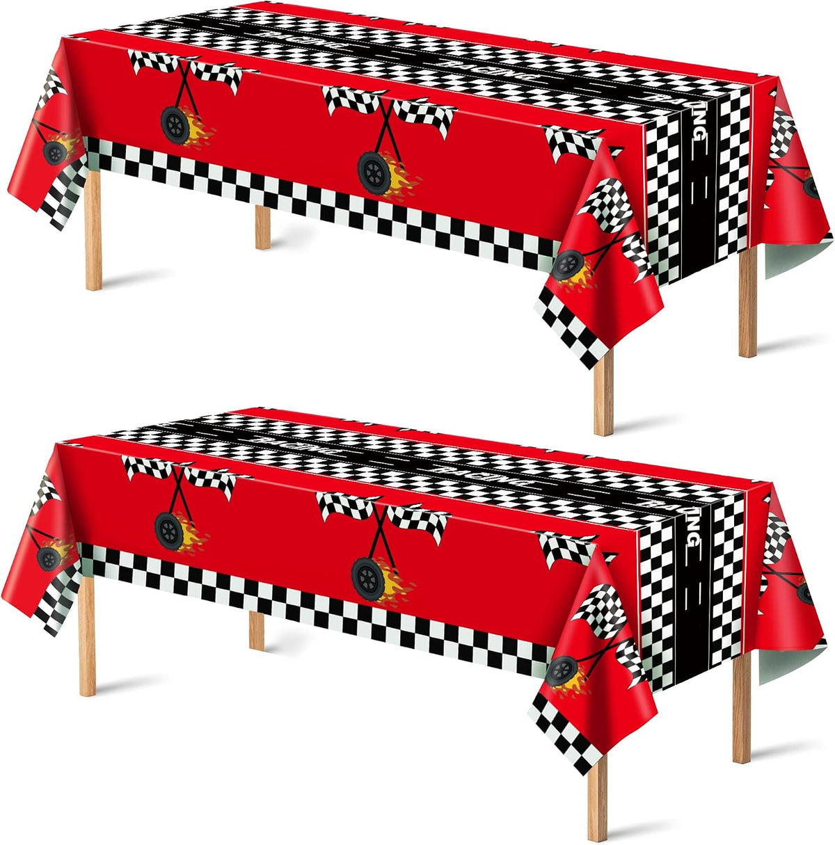 OHOME Soccer Party Decorations - 2 PCS Soccer Tablecloth | 2026 World Soccer Cup Merchandise Birthday Party Decorations - Soccer Party Favors Accessories Supplies for Indoor Outdoor Decor