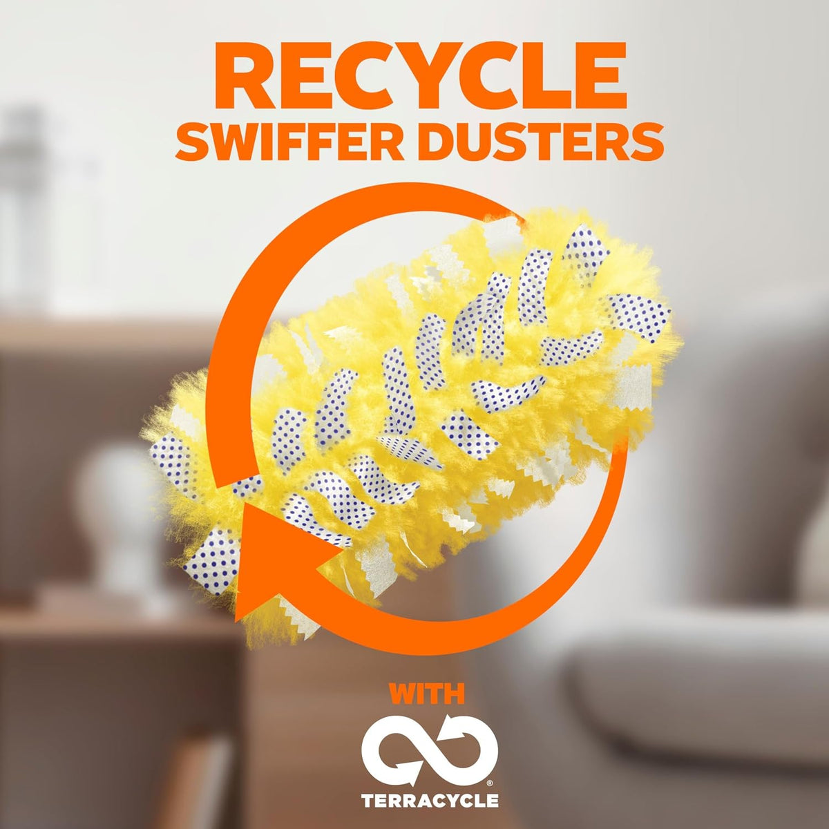 Swiffer Duster Kit with 3 ft Extendable Handle