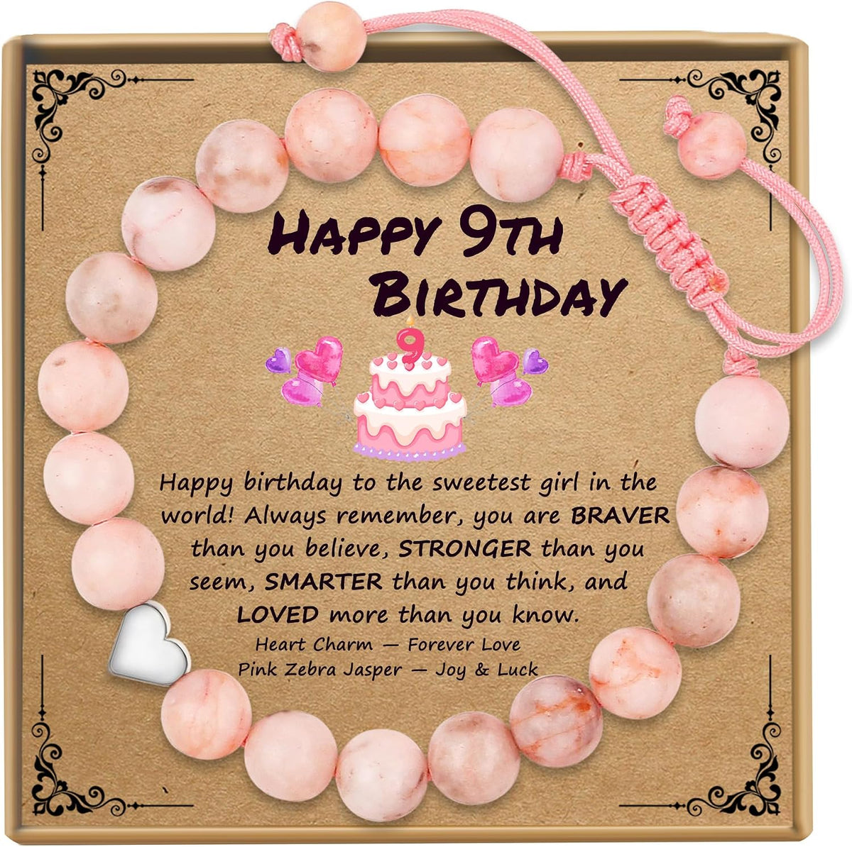 Sereney Birthday Gifts for Girls, 1-16 Year Old Girl Birthday Bracelet Gift