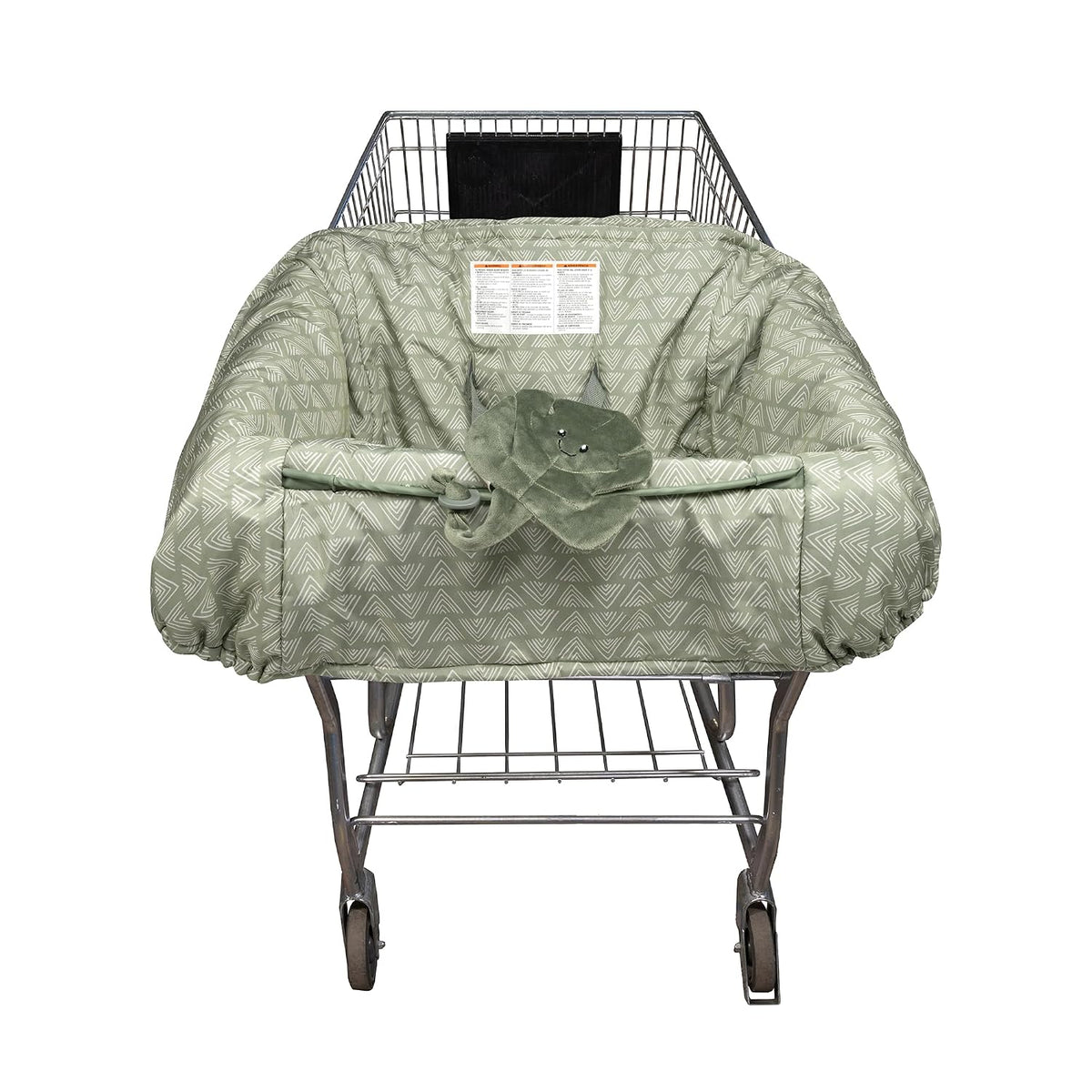 Boppy Shopping Cart & High Chair Cover, 360 Padded Baby Seat Cover & Toy