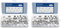 WEGOUP 900 Pcs Stainless Steel Flat Washers for Screws, Assorted Sizes