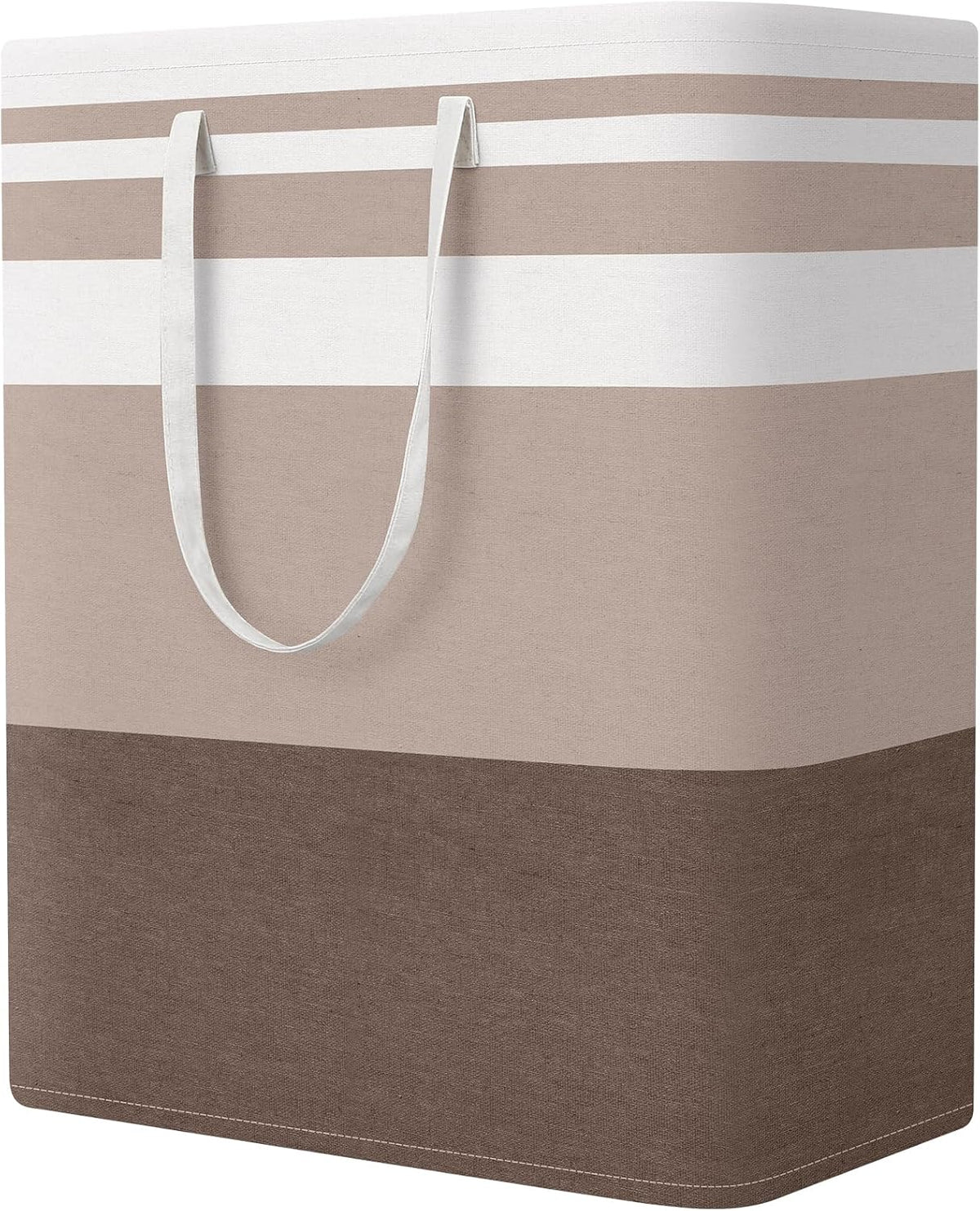 StorageRight Laundry Basket Hamper, 75L Collapsible Clothes Storage, Grey