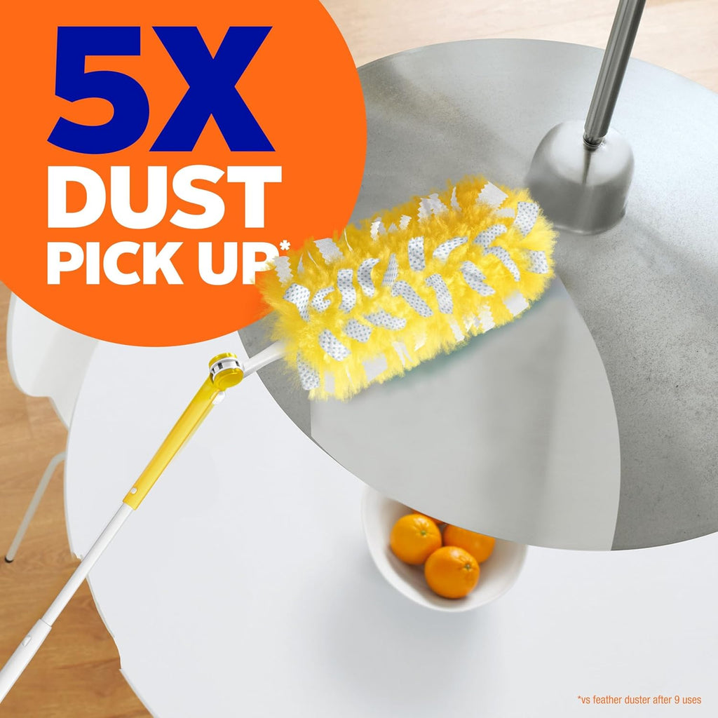 Swiffer Duster Kit with 3 ft Extendable Handle