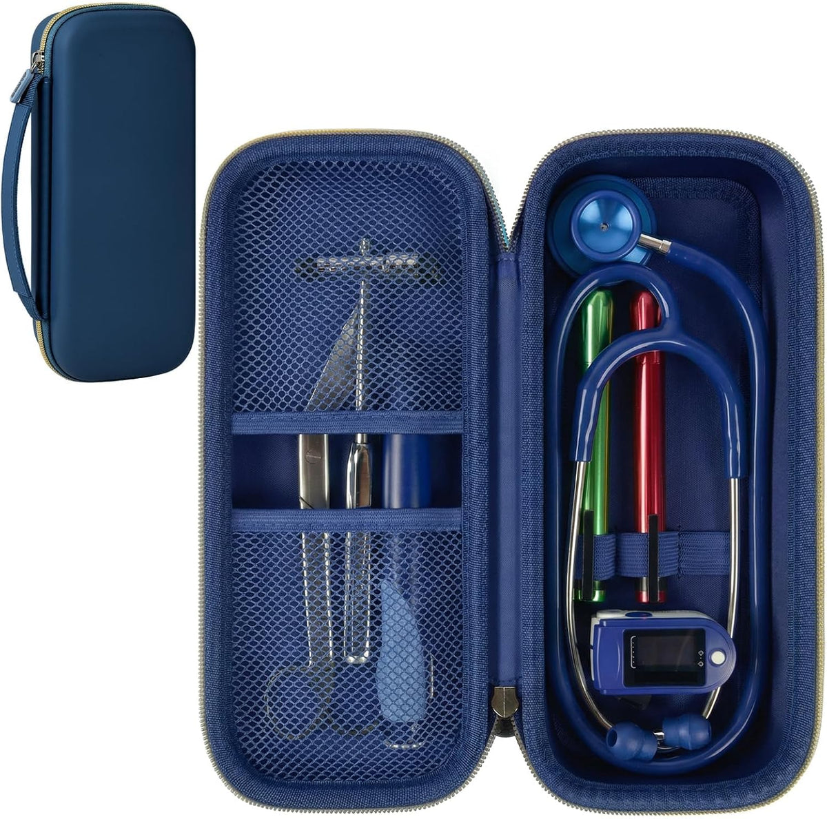 Stethoscope Case for 3M Littmann Classic III/Cardiology IV,Blackflower