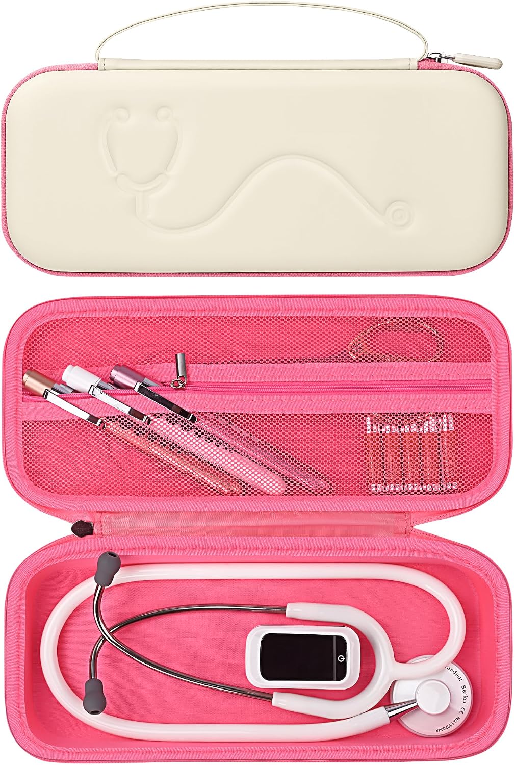 Stethoscope Case for 3M Littmann Classic III & Lightweight II S.E, Pink