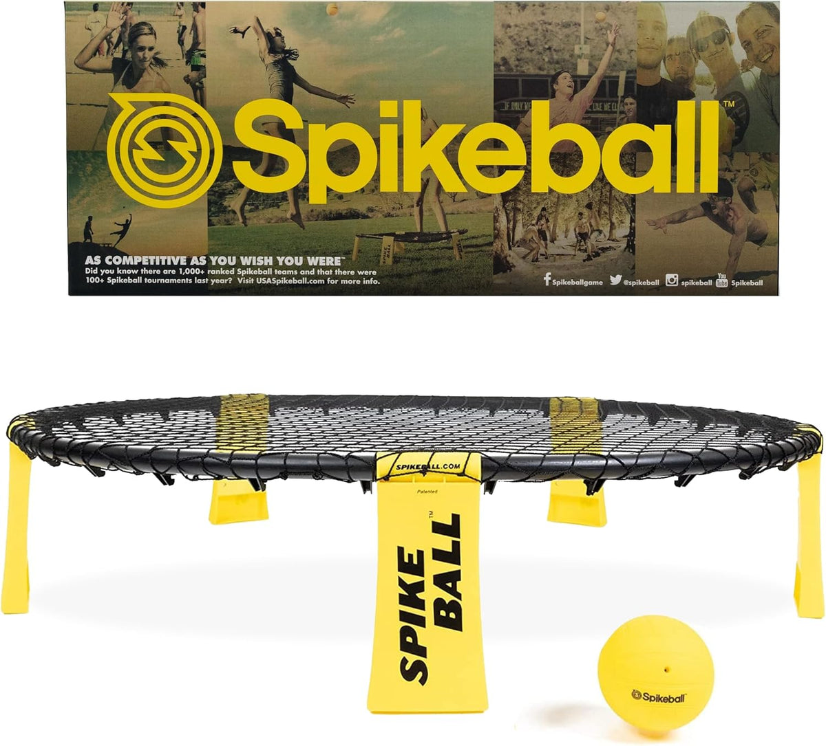 Spikeball The Original Kit 1-Ball Game Set, Outdoor, Yard, & Camping Games