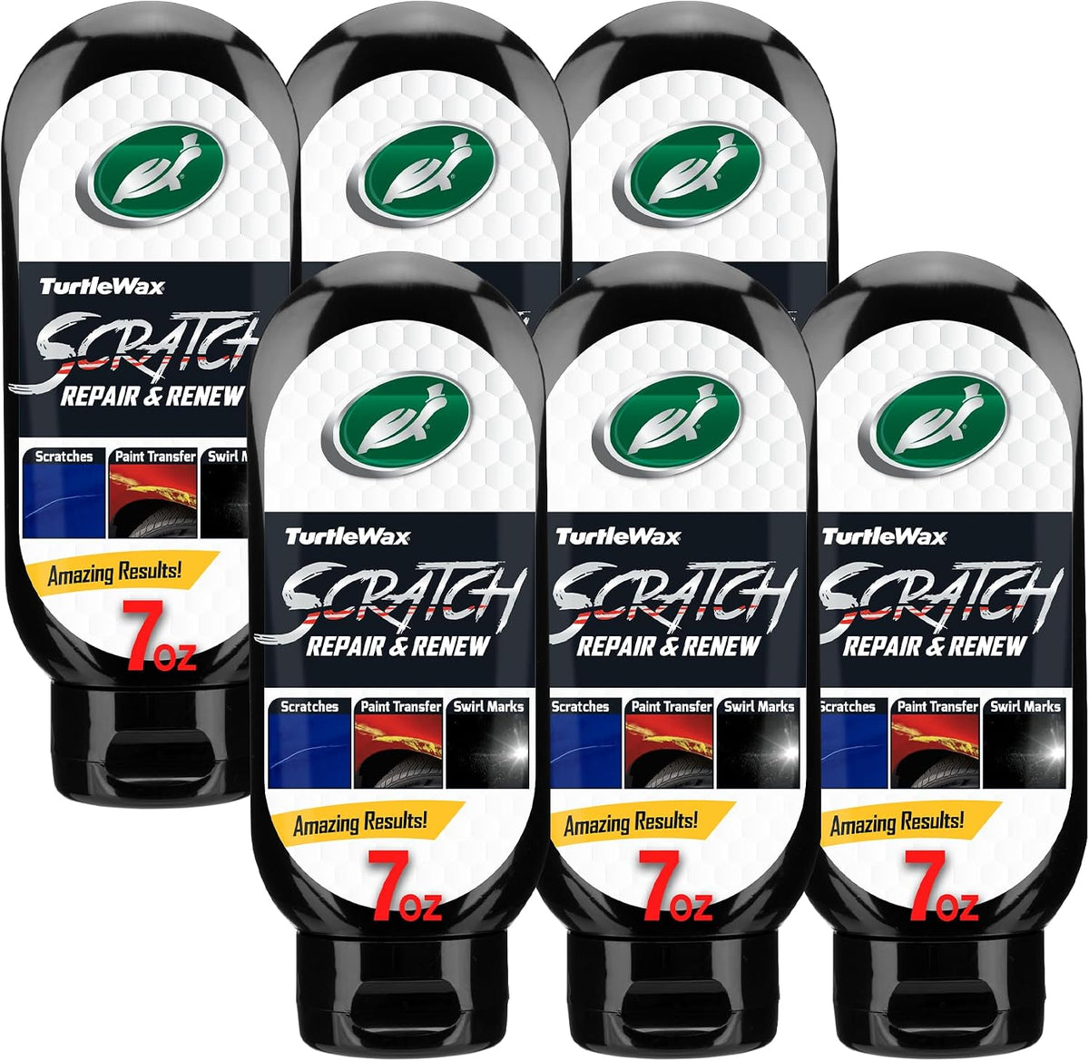 Turtle Wax Scratch Repair & Renew, Car Scratch Remover, 7 oz. (Pack of 1)