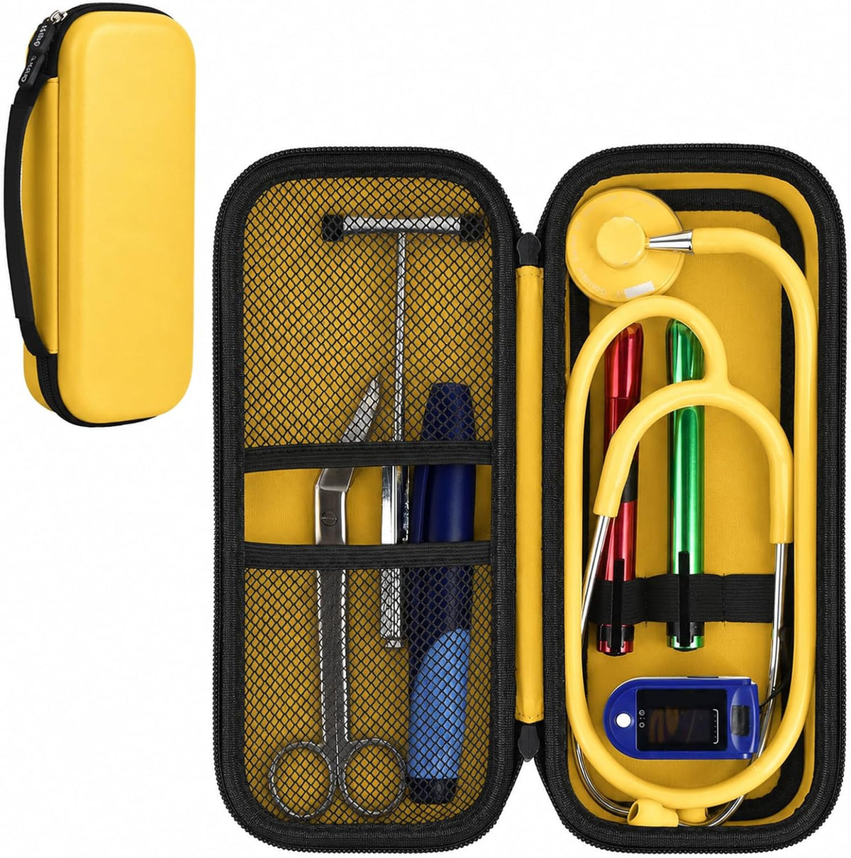 Stethoscope Case for 3M Littmann Classic III/Cardiology IV,Blackflower