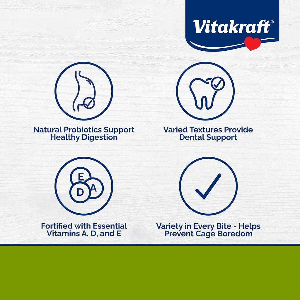 Vitakraft Menu Premium Guinea Pig Food - Alfalfa Pellets Blend - Vitamin and Mineral Fortified