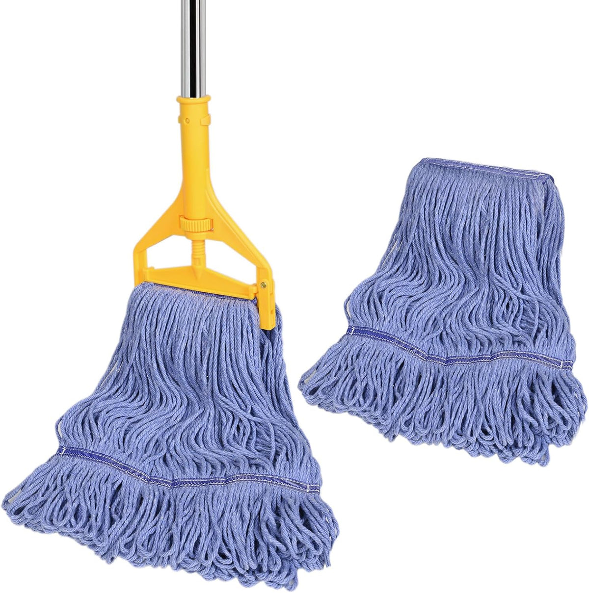 Commercial Mop with Extra Head Replace,63" Heavy Duty Industrial Mop