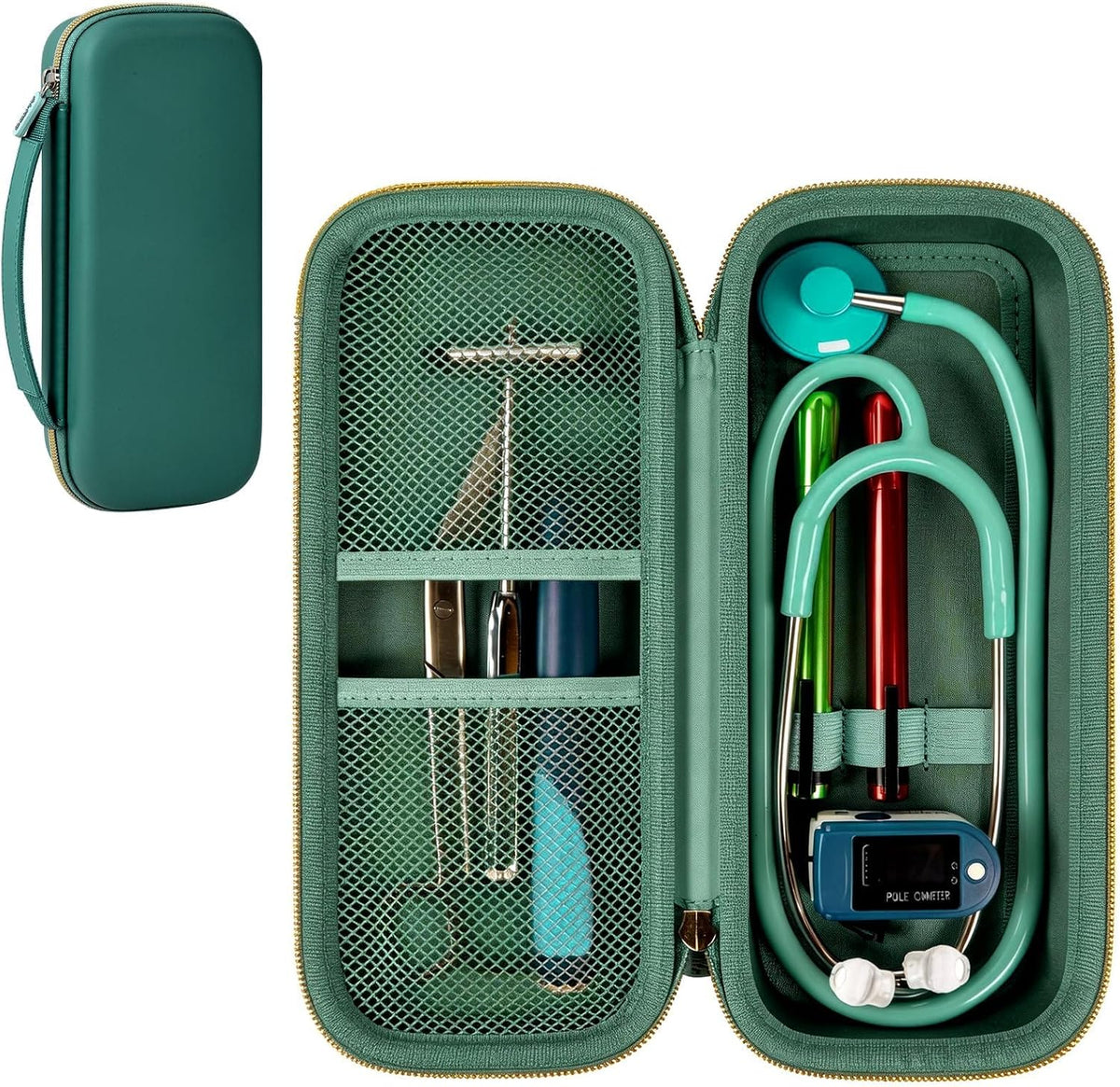 Stethoscope Case for 3M Littmann Classic III/Cardiology IV,Blackflower