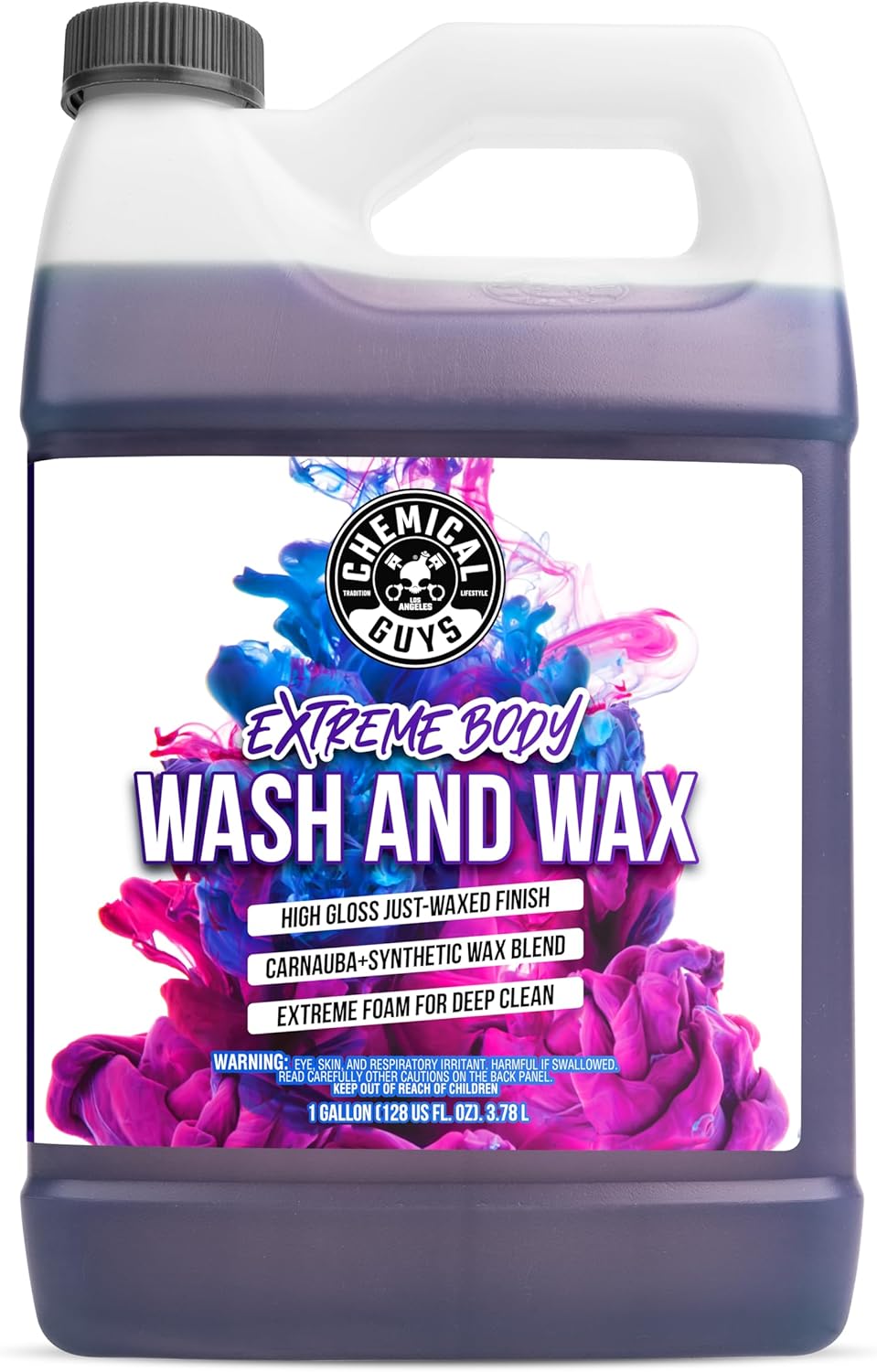 Chemical Guys Extreme Bodywash & Wax Car Wash Soap, 16 oz