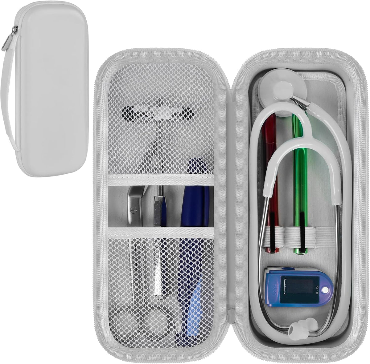Stethoscope Case for 3M Littmann Classic III/Cardiology IV,Blackflower