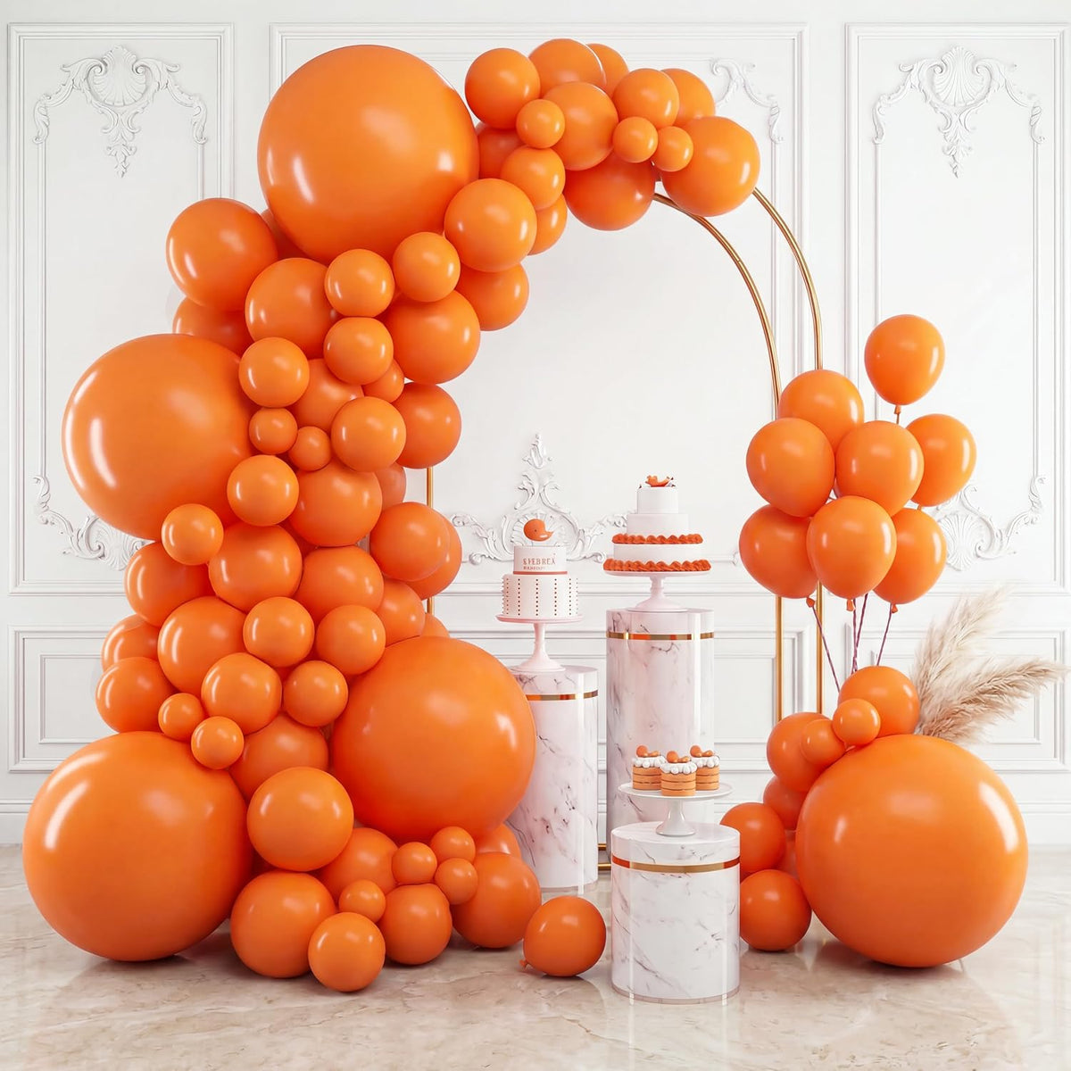 RUBFAC Balloons Black Balloon Arch for Black Birthday Decorations 154pcs