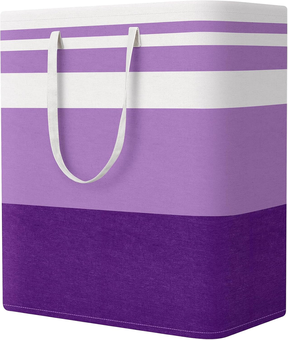 StorageRight Laundry Basket Hamper, 75L Collapsible Clothes Storage, Grey