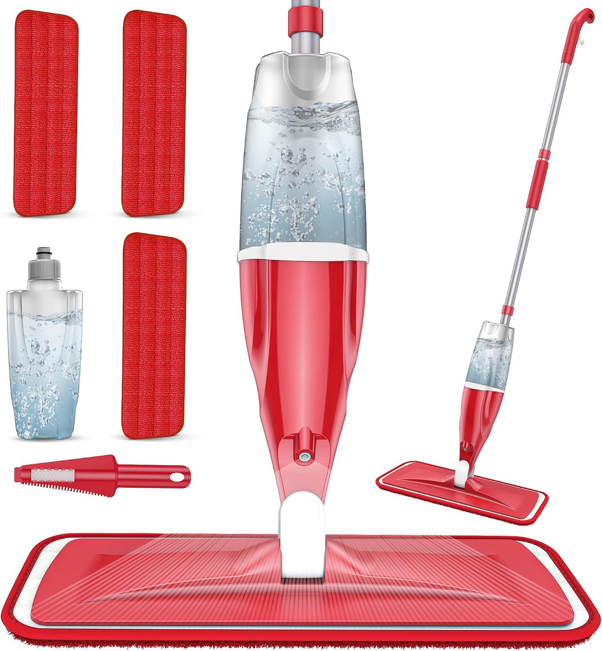 Microfiber Spray Mops for Floors Cleaning: Wet Dry Mop Hardwood Floor Mops