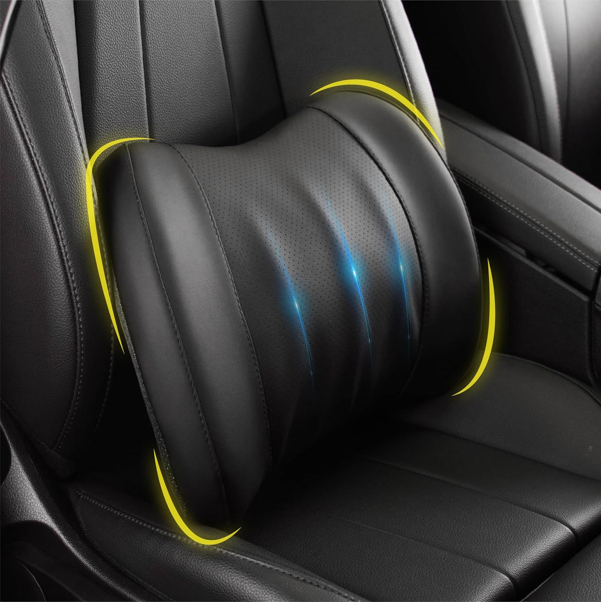 Lofty Aim Lumbar Support Pillow for Car, Car Seat Back Support for Driving