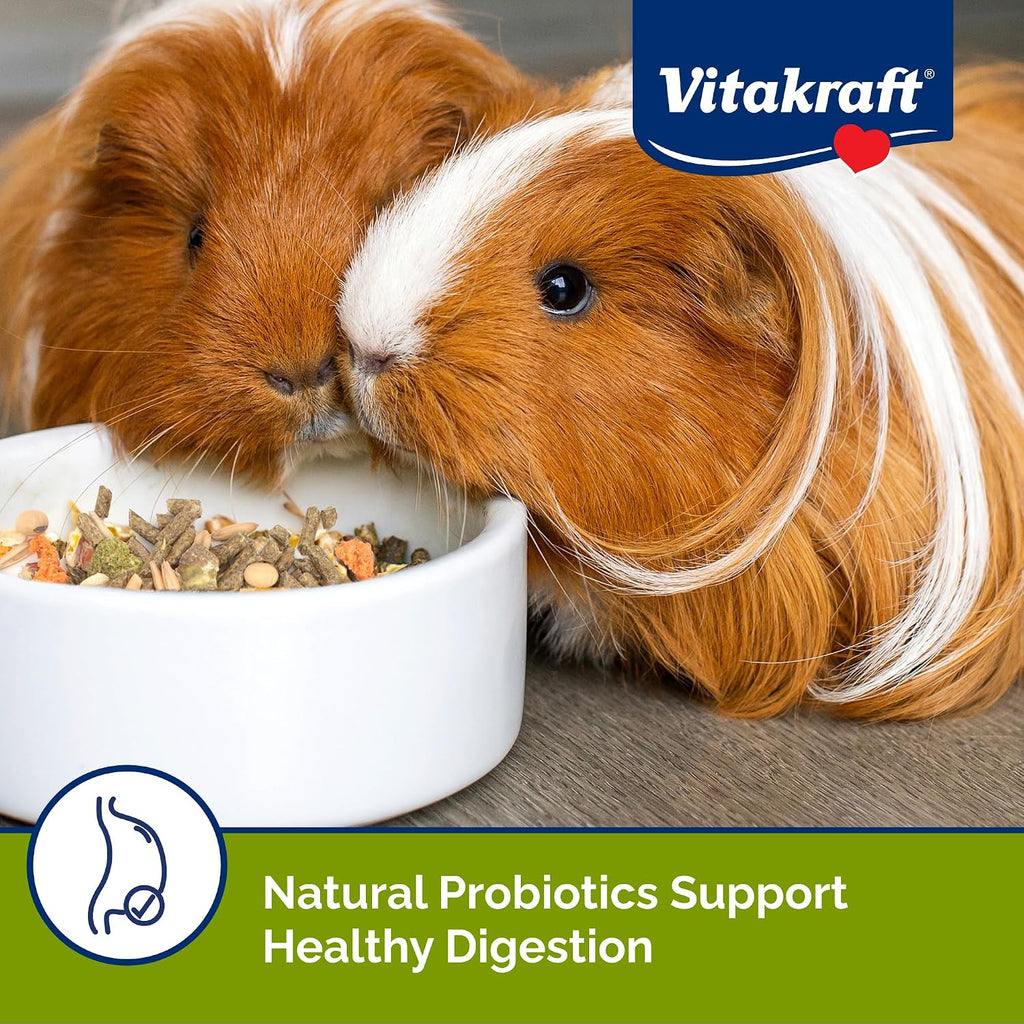 Vitakraft Menu Premium Guinea Pig Food - Alfalfa Pellets Blend - Vitamin and Mineral Fortified